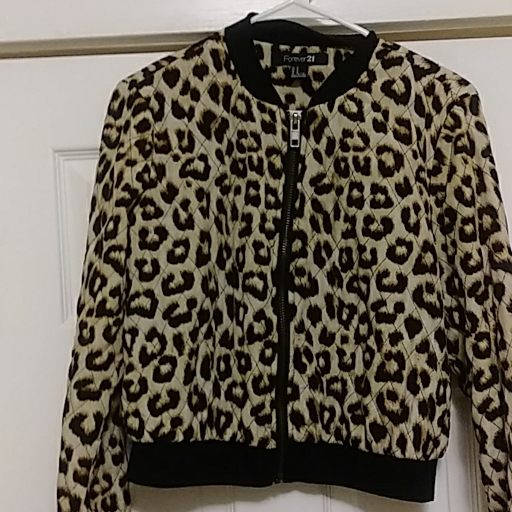 Forever 21 cheetah print Jacket